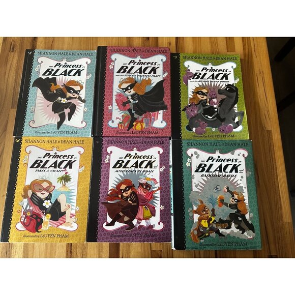 The Princess In Black Set Of 6 Childrens Books Shannon Hale Dean Hale - Picture 1 of 2